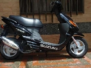 Moto suzuki space an100 negra