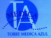 Torre medica azul